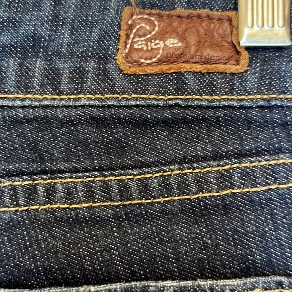 Paige Skyline Skinny Distressed Denim Jeans Women’s Size 29 - Picture 4 of 9